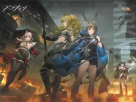 3rd Anniversary key visual ver. B2 Tapestry "Ark Knights 3rd Anniversary Fes. 『 Thank you Doctor. 』"
