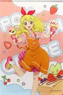 星宮いちご 描き下ろしB2タペストリー 「アイカツ! 10th STORY ～未来へのSTARWAY～×マリオンクレープ」
