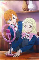 [A la Carte] Kanon Shibuya & Natsumi Onizuka Illustration B2 Tapestry "Blu-ray Love Live! Superstar! 2nd Season special limited edition" Animate Purchase benefits