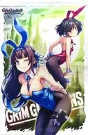 Shinobu Kozono & Maya Kozono (Bunny) B2 Tapestry "PS5/Switch Soft Grim Guardians : Demon Purge" Gamers Purchase benefits