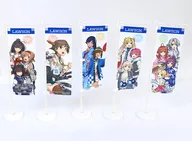 集合迷你飄5種SET(复刻設計ver.)"艦隊Collection～艦娘～艦娘運營鎮守府×LAWSON艦娘10周年合作活動>Loppi·HMV&BOOKS online限定