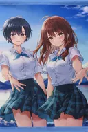 Haruyama 未夜 & Ryukoku Lunch Special A3 Tapestry "3" Light Novel : The First Time in 10 Years, the Little Brat Grew Up to Be Pure and Beautiful Girl JK Vol. 2 "Torinoana Special Bonus