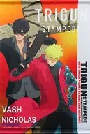 B3 Tapestry "TRIGUN TRIGUN STAMPEDE POP SHOP in Marui" drawn by Vasch the Stampede & Nicholas D. Wolfwood.