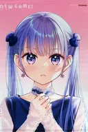 Ryofu Aoba B2 Tapeçaria "NEW GAME! Collection of Art NEXT GAME! Gamers Limited Set"