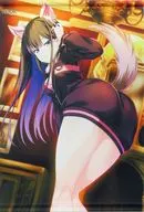 Miku 車井 Drawing B2W Suede Tapestry "PC Soft After-school Cinderella 2 Mini Fan Disk ~ Dancing with you for the first time Happy Halloween ~" Sofmap special bonus