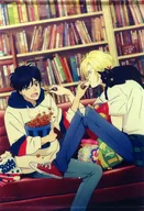 Ash Lynx & Eiji Okumura (sweet) B2 Tapestry "BANANA FISH x Karaoke no Tetsujin"