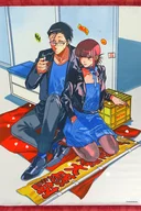 Sasaki & Tayama B2 Tapestry S-1 Prize for "Two People Smoking at the Back of Rakuten Collection Super Online KUJI ~ Super S's Beloved Smoke Thanksgiving Festival ~"