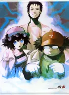 Rintaro & Mayuri & To NITROPLUS CARD MASTERS B2 Tapestry "Steins : Gate"