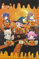 Gathering B2 Tapestry 2017 Halloween ver. "SCHOOL-LIVE! × Kinshicho Olinas Halloween Collaboration Campaign 2017"