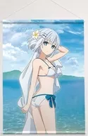 "Date A Live IV", un tapiz B2 de gamuza doble dibujado por Tobihitoorigami (traje de baño)