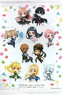 Set (deformed) B3 Tapestry "SWORD ART ONLINE Anomaly Quest"