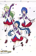 北上丽花&岛原埃琳娜&丰川风花A3挂画Gamers购入特典