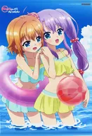 Mai Shikimiya & Tsukisaka 紗由 Anime B2 Tapiz "Blu-ray/DVD Re : Stage! Dream Days!" Gamers Full Volume Purchase benefits