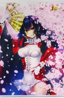 Oda Hisato Nobunaga original B2 tapiz "PCsoft Sengoku † Koihime 10 th Anniversary BOX" Sofmap Purchase benefits
