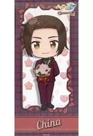 Chinese mini Tapestry "Hetalia World ★ Stars Valentine's Cafe in AMOCAFE Ikebukuro 1st store"