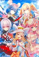 B2 Tapestry "Virtual YouTuber Varium 2nd term student debut commemorative goods" written by Kika Chihiro Ensemble