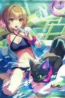 Tsukumo & Kuon Drawing B2 Tapestry "PS5/Switch Soft Kukon no Kuen" Trader Purchase benefits
