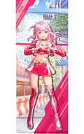 "HIGHSPEED Etoile×GiGO POP UP SHOP" é uma tapeçaria de tamanho real com desenhos de Rin Rindo.