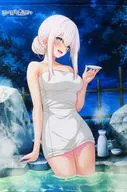A B2 Tapestry painted by Mitsuru Aiki "Switch Soft Love Needs a Dream" Melon Books Purchase benefits