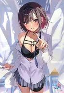 白雪恋(窓際) B2タペストリー 「千種みのりコラボカフェ×フロンティアワン(カフェアサン) 志乃と恋の夏祭り」