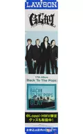 "CD Back To The Pops" banners for GLAY LAWSON stores