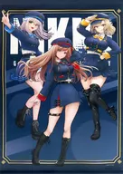 Collective Design A Station Staff Style Costume Ver. (Drawing Illustration) B2 Vertical Tapestry "Goddess of Victory : NIKKE POP STORE"