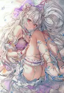 [A la carte] Momoko Illustration B2W Suede Tapiz "Momoko Art Collection arpeggio Mellon Books Limited Edition A" incluido como regalo especial