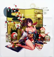 ELAINE New Year Ver. B2 Tapestry "Mobile Sentai Iron Saga Elaine New Year Ver. 1/6 Finished Product Figure" enclosed bonus