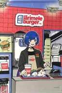 理芽 larimele Burger 理芽 illustration B2 Tapestry illustration by Nah "KAMITSUBAKI STUDIO 理芽 5th Anniversary OFFICIAL GOODS"