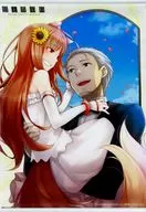 Holo & Lawrence Ver. DENGEKI BUNKO Renewal Cover 3 w Suede B2 Tapestry "Spice and Wolf"