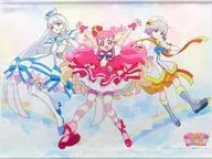 Collection B2 Tapestry "Blu-ray/DVD Wudafuru Pukyua! Za Mubi! Doki Doki Gameworld Big Adventure! Special Edition" Bic Camera Group Purchase benefits