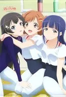 Hanakoi Aiki & Hikari Kagura & Mahiru Tsuyuzaki Animation newly drawn B2 Tapestry "Blu-ray Gekijo Shoujo ☆ RevStar Light Ronde, Ronde, Ronde Reproduction Collection" OVERLAP STORE Purchase benefits