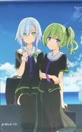 [A la Carte] Miki Inui & Irina Vallon Cover B2 Tapestry "Ao-no Kanata-no Four Rhythm Visual Fan Book Tapestry 2 Types Set" Special bonus included