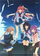 [Single Item] Collection B2 Tapestry "Ao-no Kanata-no Four Rhythm Visual Fan Book Tapestry 2-Type Set" Bonus included
