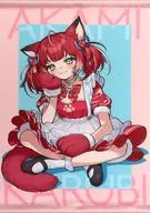 赤見かるび(A) プラチナムザッカタペストリー“赤見かるび” 「バーチャルYouTuber 赤見かるび」