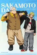 Taro Sakamoto & Asakura Shin (Riders ver.) B2 Vertical Tapestry "eeo KUJI SAKAMOTO DAYS" A-1 Award