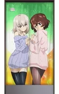 逸見エリカ＆赤星小梅 のれん 「ガールズ＆パンツァー 最終章」