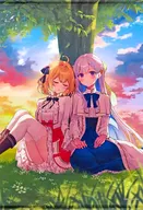 王宮秘話 B2タペストリー 「くじ引き堂 転生王女と天才令嬢の魔法革命 原作5周年記念オンラインくじ」 A-3賞