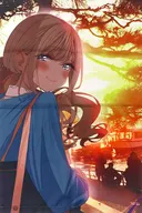 [単品] 肉丸イラスト 描き下ろしB2タペストリー 「コミックス ばっどがーる 5巻 メロンブックス限定版」 同梱特典