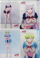 全4種セット B2判タペストリー 「Eureka!オンラインくじ 魔都精兵のスレイブ 描き下ろし制服風水着くじ」 B賞