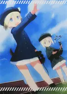 エーリカ・ハルトマン 選べるB2タペストリー 「くじ引き堂 ストライクウィッチーズ 島田フミカネ THE WORLD WITCHES オンラインくじ」 A-1-3賞