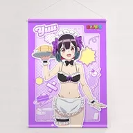 優谷優(メイド水着) 描き下ろしB2タペストリー(Wスエード) 「ばっどがーる」