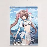 karoryイラスト(蒼海夏音/レースクイーン) 描き下ろしB2タペストリー(Wスエード)