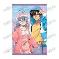 ヴラディレーナ・ミリーゼ＆シンエイ・ノウゼン(ルームウェアver.) 描き下ろし B2タペストリー 「86ーエイティシックスー」
