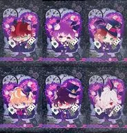 全6種セット A4タペストリー 「DIABOLIK LOVERS ちびっこヴァンパイア だーく ありすいんどりーむ くじ Type A」 A賞