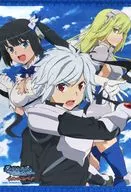 キービジュアル B3タペストリー 「PS4/Switchソフト ダンジョンに出会いを求めるのは間違っているだろうか インフィニト・コンバーテ」 対象店舗購入特典
