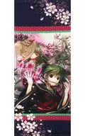 初音ミク(一斗まる) 掛け軸風タペストリー 「千本桜の世界展 夜ニ紛レ」