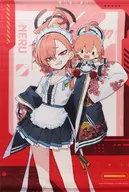 美甘ネル ふわぷち B2タペストリー 「セガ ラッキーくじオンライン ブルーアーカイブ -ふわぷち- Vol.2」 A-2賞