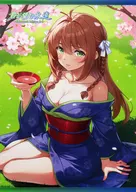 涼宮遙 描き下ろしB2Wスエードタペストリー 「PCソフト 君が望む永遠 ～Enhanced Edition R～」 ソフマップ購入特典