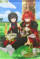 メイプル＆ミィ B2タペストリー 「くじ引き堂 TVアニメ 痛いのは嫌なので防御力に極振りしたいと思います。 5th Anniversary オンラインくじ」 A-4賞